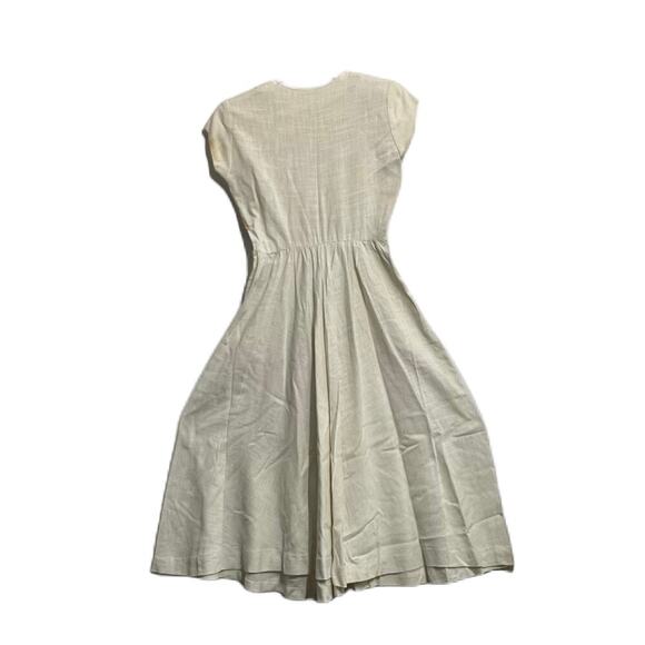 Vintage Shirley Lee Junior Petite Fit & Flare Dress 40s/50s - Picture 2 of 8